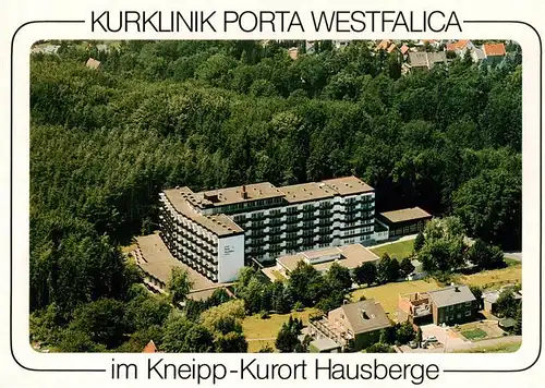 AK / Ansichtskarte  Hausberge_Porta_Westfalica Kurklinik Porta Westfalica