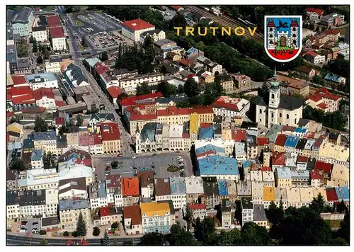 AK / Ansichtskarte  Trutnov_Trautenau_CZ Krakonosovo namesti a historicka cast mesta