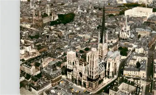 AK / Ansichtskarte  Rouen_76 La Cathedrale et sa Fleche renommee