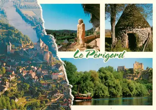 AK / Ansichtskarte  Le_Perigord_Region_Dordogne_24 Beynac Les Eyzies Borie Castelnaud