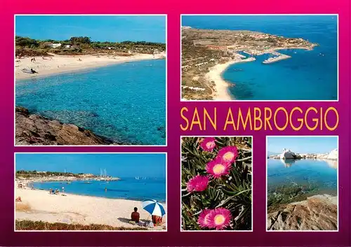AK / Ansichtskarte  San_Ambroggio_Sant_Ambroggio_2B_Haute-Corse La Plage Vue partielle Vue aerienne