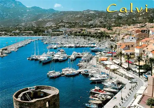 AK / Ansichtskarte  Calvi_2B_Haute-Corse Yachthafen