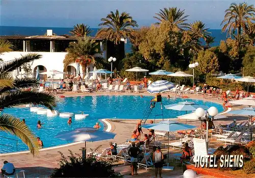 AK / Ansichtskarte 73942744 Monastir__Tunesia Hotel Shems Pool