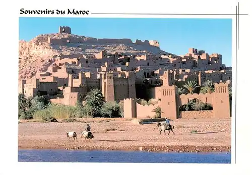 AK / Ansichtskarte  Quarzazate Kasbah Ait BenHadou