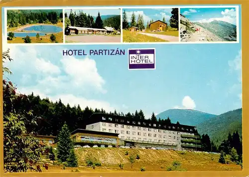 AK / Ansichtskarte 73942765 Nizke_Tatry_Slovakia Hotel Partizan Zrubove chaty a restauracia Dumbier