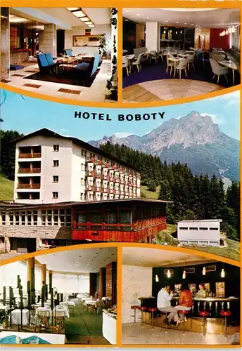 AK / Ansichtskarte  Mala_Fatra_Kleine_Fatra_SK Hotel Boboty Gastraeume Bar