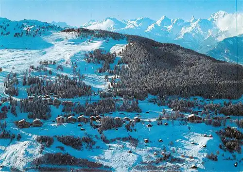 AK / Ansichtskarte  Les_Collons_VS La station des Collons Thyon 2000 et les Alpes valaisannes