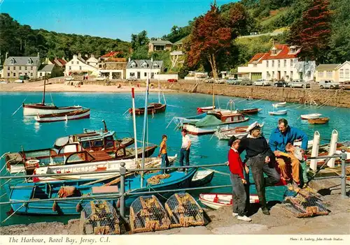 AK / Ansichtskarte  Rozel_Bay_Jersey_UK The Harbour