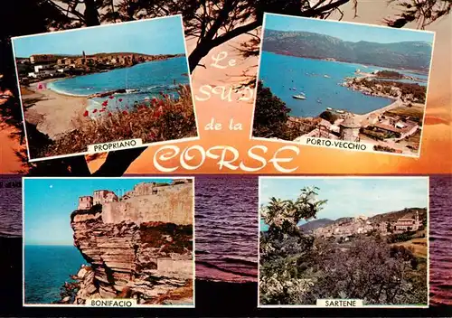 AK / Ansichtskarte  Corse__Ile_de_Korsika Propriano Porto Vecchio Bonifacio Sartene