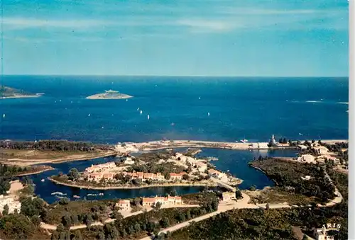 AK / Ansichtskarte  Porto-Vecchio_2A_Corse-du-Sud Ile de Saint Cyprien et ses villas Vue panoramique aerienne