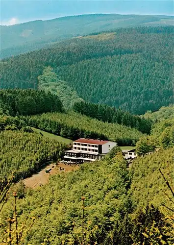 AK / Ansichtskarte  Obersalwey Berghotel Bender Fliegeraufnahme