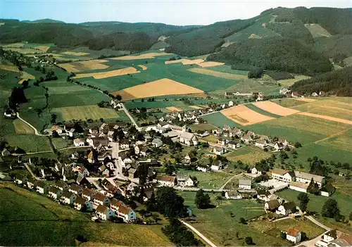 AK / Ansichtskarte  Niedersalwey_Eslohe_Sauerland Fliegeraufnahme