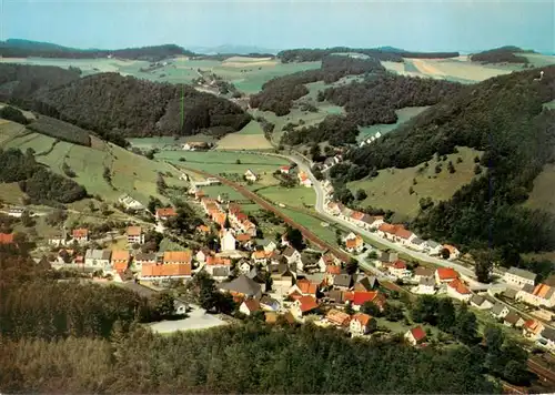 AK / Ansichtskarte  Messinghausen_Brilon Fliegeraufnahme im Naturpark Diemelsee