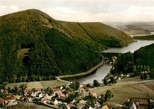 AK / Ansichtskarte  Helminghausen Fliegeraufnahme