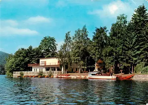 AK / Ansichtskarte  Helminghausen Bootsverleih Zoche am Naturpark Diemelsee