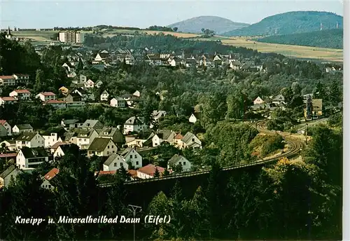 AK / Ansichtskarte 73942915 Daun_Eifel Fliegeraufnahme mit Kneipp und Mineralheilbad