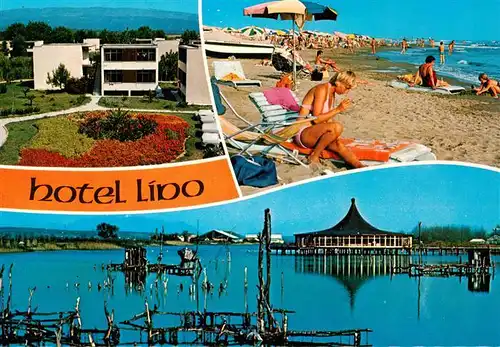 AK / Ansichtskarte 73942933 Ulcinj_Montenegro Velika plaza Hotel Lido Strand