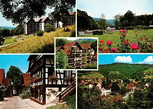 AK / Ansichtskarte  Sasbachwalden Gaishoell Wohn- und Ferienpark Panorama Ortsmotiv Fachwerkhaeuser