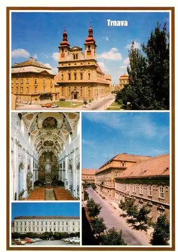 AK / Ansichtskarte 73942987 Trnava_Slovakia Universitaet Kirche Innenansicht