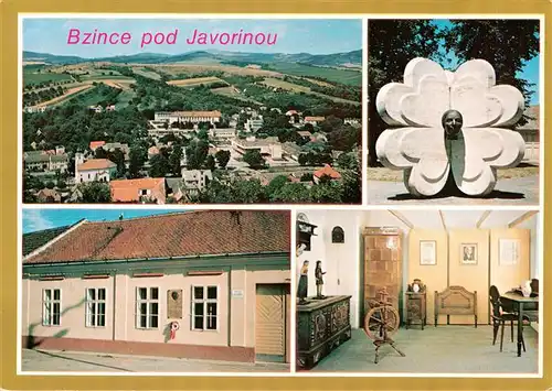 AK / Ansichtskarte 73943019 Bzince_nad_Javorinou_Slovakia Panorama Denkmal Museum Ausstellung L. Podjavorinskey