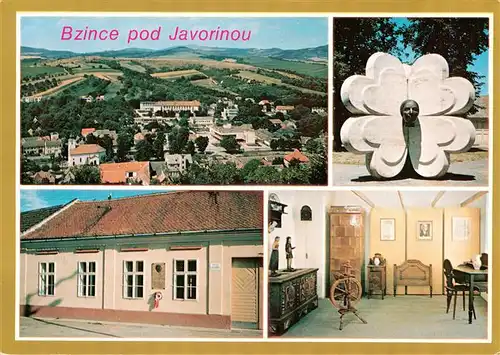 AK / Ansichtskarte  Bzince_nad_Javorinou_Slovakia Panorama Denkmal Museum Ausstellung L. Podjavorinskey