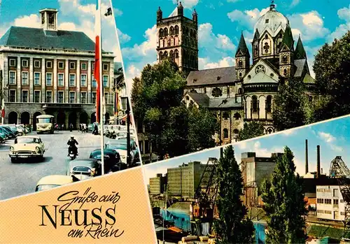 AK / Ansichtskarte  Neuss Stadtzentrum Muenster Zeche