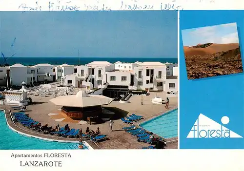 AK / Ansichtskarte  Playa_de_los_Pocillos Apartamentos Floresta