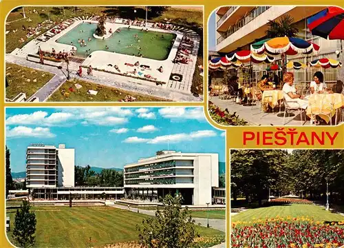 AK / Ansichtskarte  Piestany_Pistian_Poestyen_SK Areal liecebnych domov Balnea Splendid a Balnea Grand Park