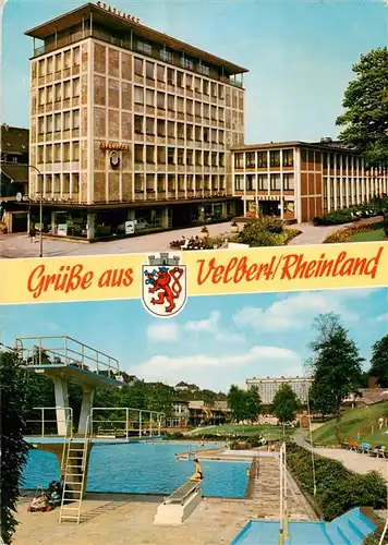 AK / Ansichtskarte  Velbert Sparkasse Schwimmbad