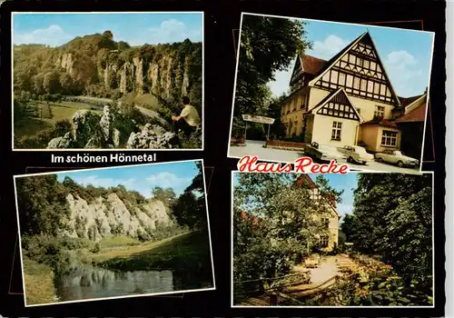 AK / Ansichtskarte  Binolen_Balve Haus Recke Im Hoennetal Teilansichten