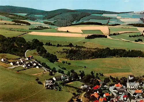 AK / Ansichtskarte  Deifeld_Medebach Schullandheim Fliegeraufnahme