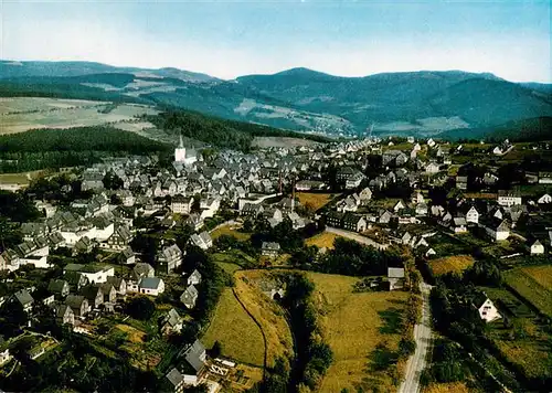 AK / Ansichtskarte  Winterberg__Hochsauerland_NRW Fliegeraufnahme