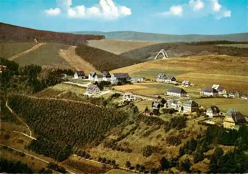 AK / Ansichtskarte  Winterberg__Hochsauerland_NRW Fliegeraufnahme