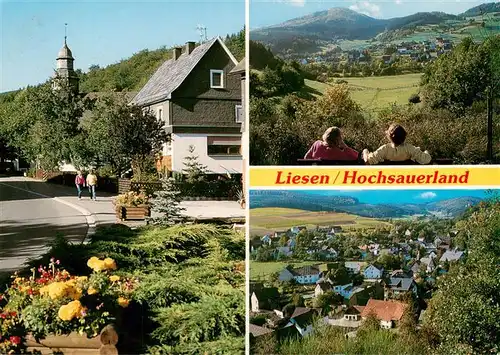 AK / Ansichtskarte  Liesen_Hallenberg_Hochsauerland Ortspartien Panorama 