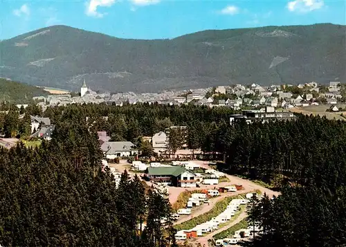 AK / Ansichtskarte  Winterberg__Hochsauerland_NRW Campingplatz Panorama