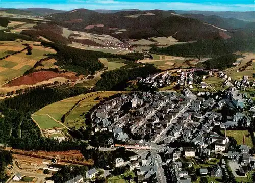 AK / Ansichtskarte  Winterberg__Hochsauerland_NRW Fliegeraufnahme