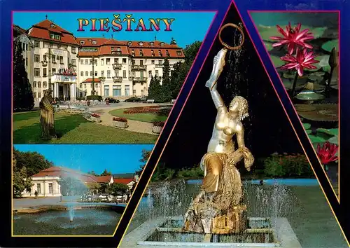 AK / Ansichtskarte 73943489 Piestany_Pistian_Poestyen_SK Liecebny dom Thermia Palace Napoleonske kupele