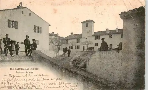 AK / Ansichtskarte  Ile_Sainte-Marguerite_06_Alpes-Maritimes Interieur du fort