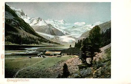 AK / Ansichtskarte  Roseggletscher_Sellagruppe_GR Panorama