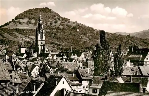 AK / Ansichtskarte  Reutlingen_BW mit Achalm