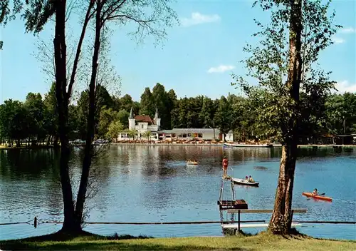 AK / Ansichtskarte  Schwalmtal_Niederrhein Inselschloesschen Hariksee