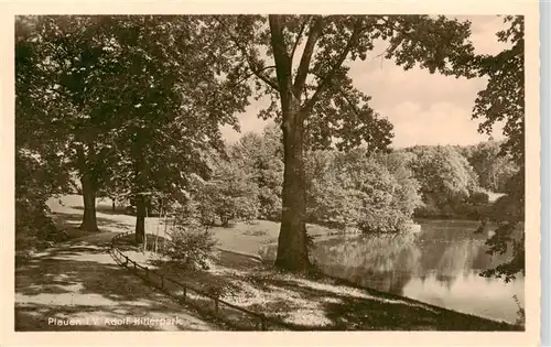 AK / Ansichtskarte  Plauen__Vogtland Adolf Hitler Park