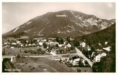 AK / Ansichtskarte  Bayerisch_Gmain mit Untersberg