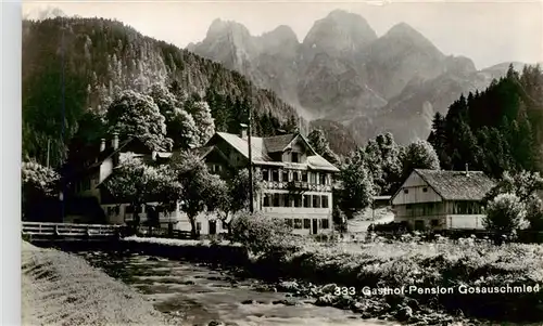 AK / Ansichtskarte  Gosauschmied Gasthof Pension Gosauschmied