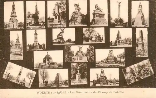 AK / Ansichtskarte  Woerth-sur-Sauer_Woerth_Sauer_67_Alsace Les Monuments du Champ de Bataille