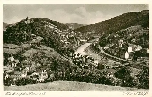 AK / Ansichtskarte  Altena_Lenne Blick ins Lennetal