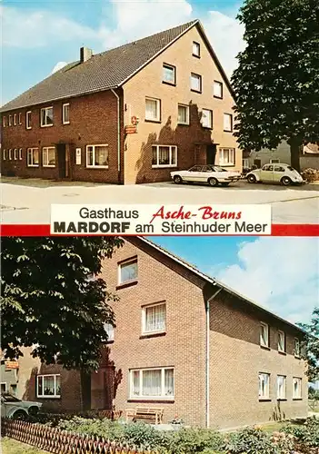 AK / Ansichtskarte  Mardorf_Steinhuder_Meer_Wunstorf Gasthaus Asche Bruns