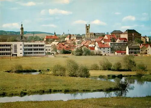 AK / Ansichtskarte  Furth_Wald Panorama mit Chamb