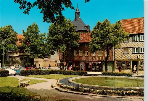 AK / Ansichtskarte  Bad_Salzgitter Marktplatz Brunnen