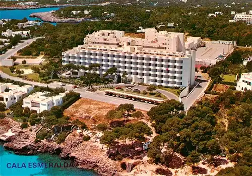 AK / Ansichtskarte  Cala_Esmeralda_Cala_d_Or_Mallorca_ES Hotel Fliegeraufnahme